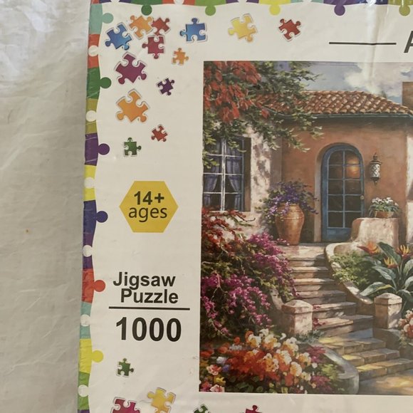 Acefans 1000 Piece Jigsaw Puzzle Ages 14+‎ Brand NEW 75cm x 50cm House Ocean - Picture 2 of 6